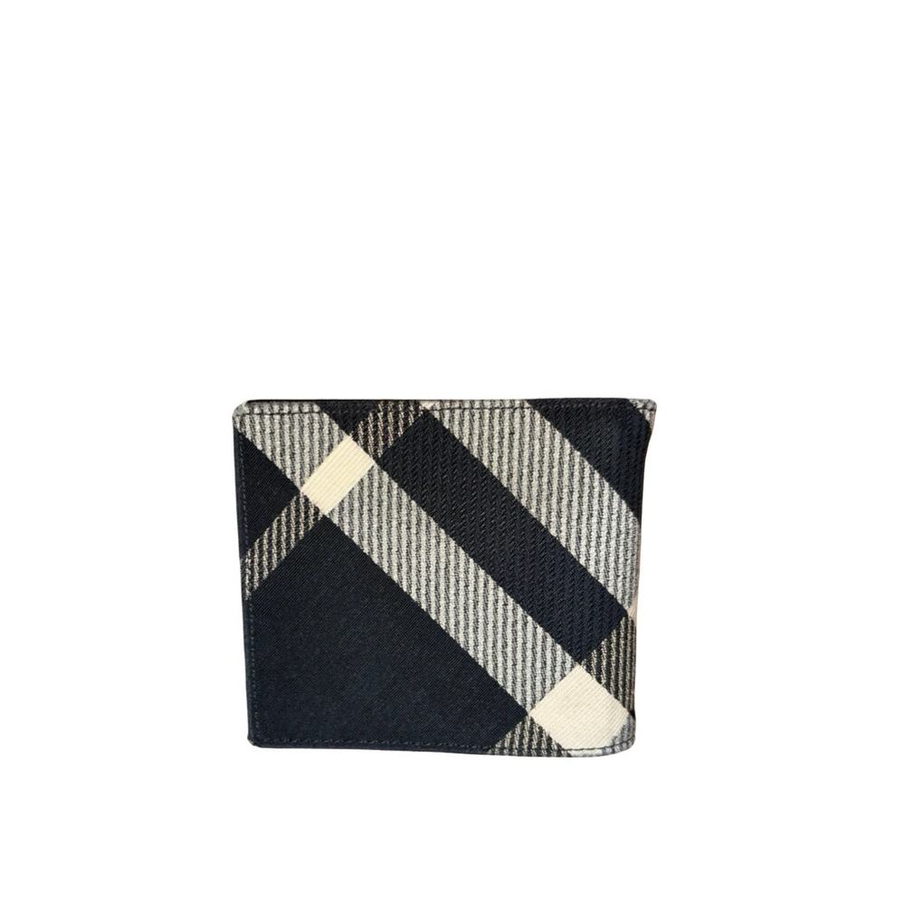 Burberry Check Bifold Wallet in Black and Calico
